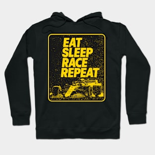 Eat Sleep Race Repeat Hoodie